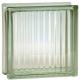 Reeded Clear  190 x 190 x 80mm